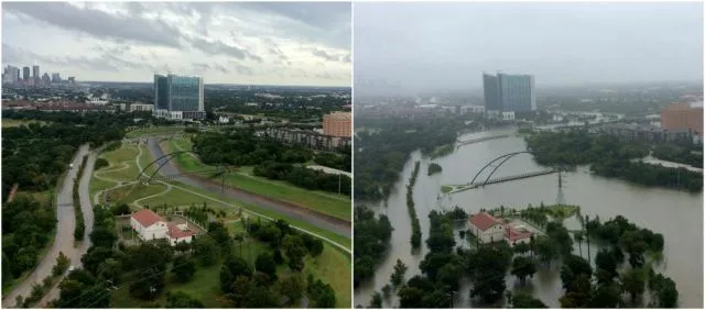Amerika Dilanda Bencana Hebat. 9 Potret Kerusakan Topan Harvey Ini Bukti Besarnya Kekuatan Alam 10