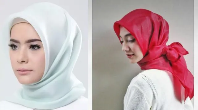 Ini Lho, Hijab Organza Berbahan Mirip Kaca Mengilap yang Lagi Ngetren di Kalangan Hijaber 19