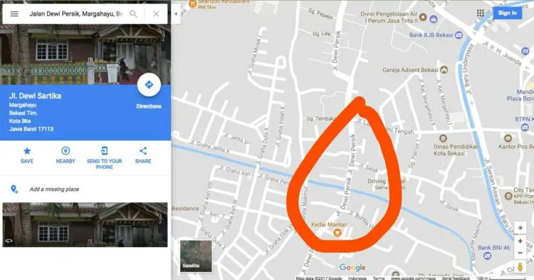Muncul Nama Jalan Dewi Persik di Google Maps, Bisa-bisanya Nama Pahlawan Diganti Nama Pedangdut! 3