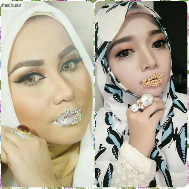 Kumpulan Foto Parodi Anniesa Hasibuan Pas Pakai Kristal Swarovski. Asli Kocak-Kocak dan Bikin Ngakak 14