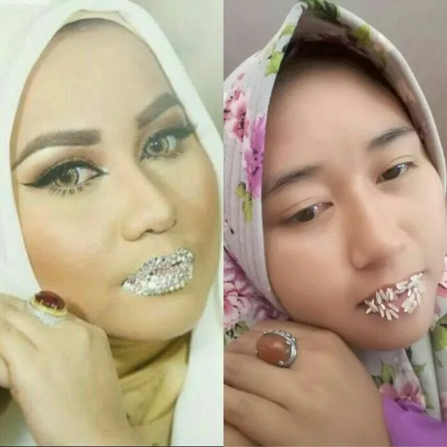 Kumpulan Foto Parodi Anniesa Hasibuan Pas Pakai Kristal Swarovski. Asli Kocak-Kocak dan Bikin Ngakak 12