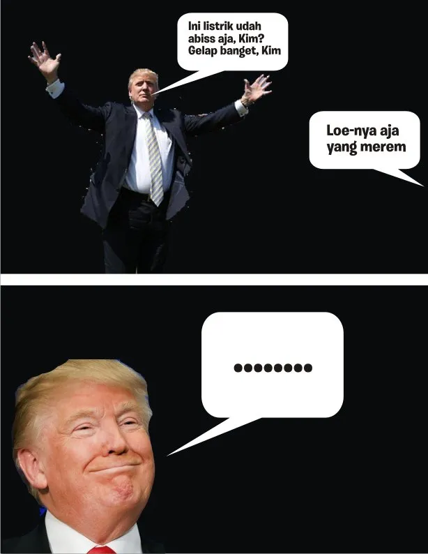 Seandainya Donald Trump dan Kim Jong Un Satu Kosan, Mungkin Kehidupan Sehari-Harinya Kayak Gini~ 13