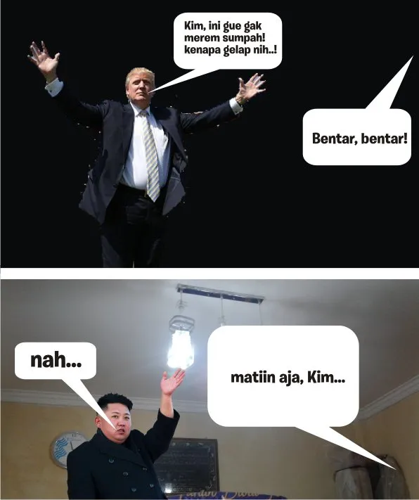 Seandainya Donald Trump dan Kim Jong Un Satu Kosan, Mungkin Kehidupan Sehari-Harinya Kayak Gini~ 14