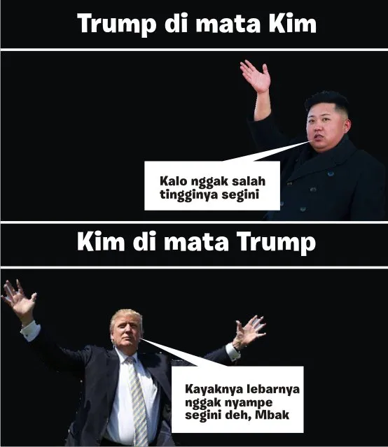 Seandainya Donald Trump dan Kim Jong Un Satu Kosan, Mungkin Kehidupan Sehari-Harinya Kayak Gini~ 16