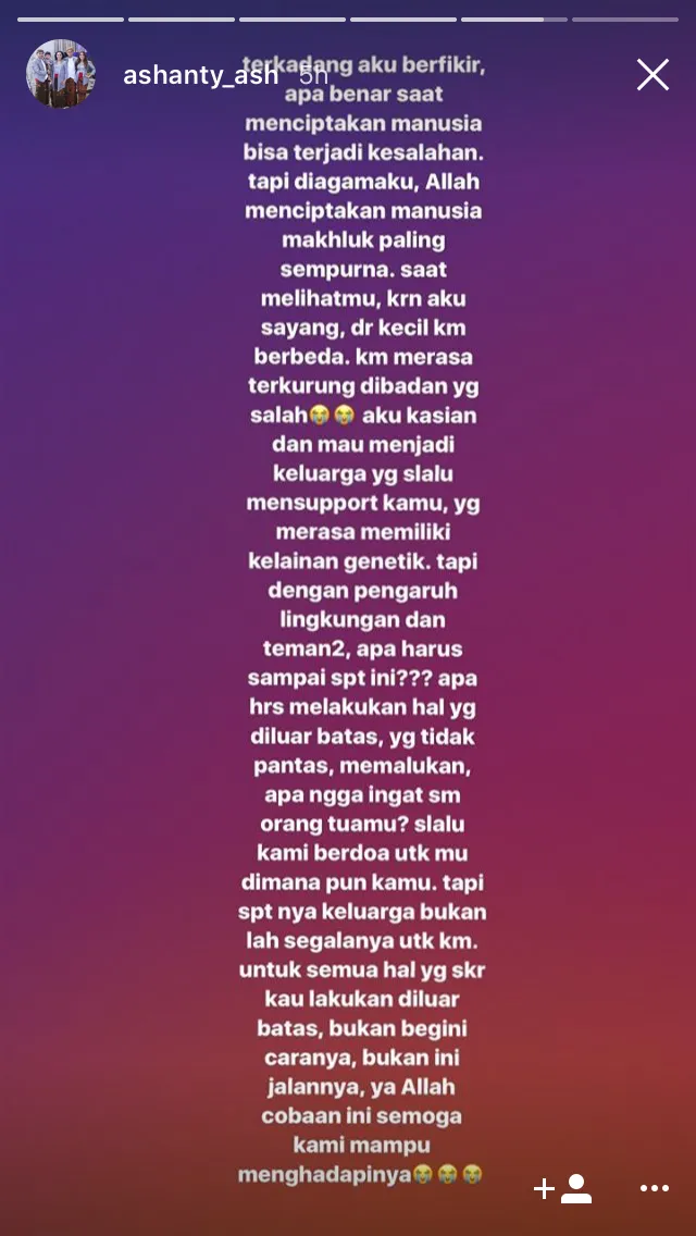 Memahami Perasaan Ashanty yang Dibombardir Laporan Warganet Soal Millen Cyrus. Pasti Pusing Banget 6