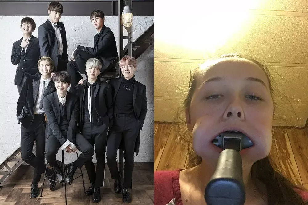 Ngawur! Gadis 14 Tahun Ini Masukkan Martil ke dalam Mulut, Saking Kagumnya dengan Boyband Korea BTS! 5
