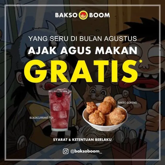 Buat Kamu yang Bernama Agus, Ada Promo Masuk Wahana Wisata dan Makan Gratis di Bulan Agustus! 7