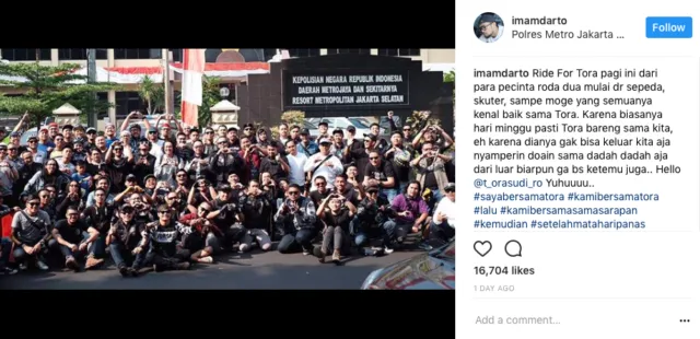 Beri Dukungan Buat Tora Sudiro, Puluhan Selebriti Suarakan Tagar #SayaBersamaTora. Simak Yuk! 34