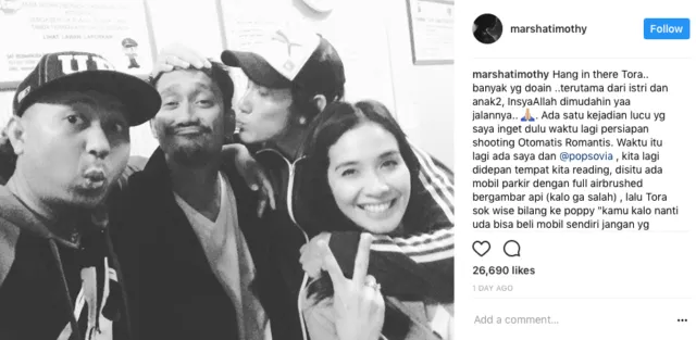 Beri Dukungan Buat Tora Sudiro, Puluhan Selebriti Suarakan Tagar #SayaBersamaTora. Simak Yuk! 28