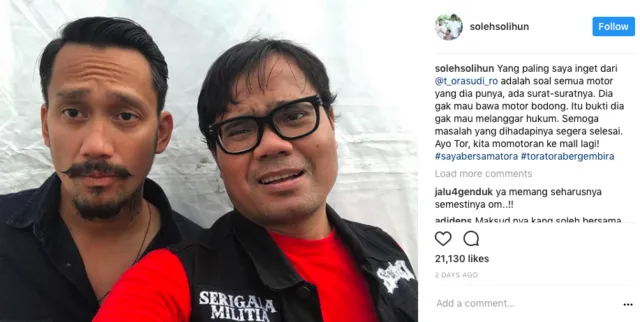 Beri Dukungan Buat Tora Sudiro, Puluhan Selebriti Suarakan Tagar #SayaBersamaTora. Simak Yuk! 21