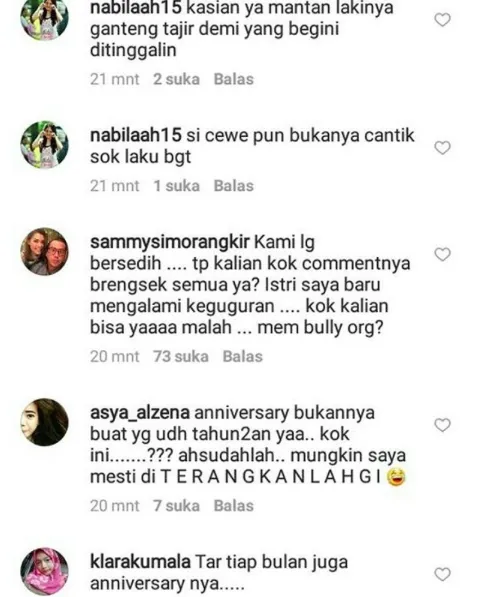 Istri Sammy Simorangkir yang Sedang Berduka Malah Dibully Karena Salah Pemakaian Kata di IG. Parah! 7