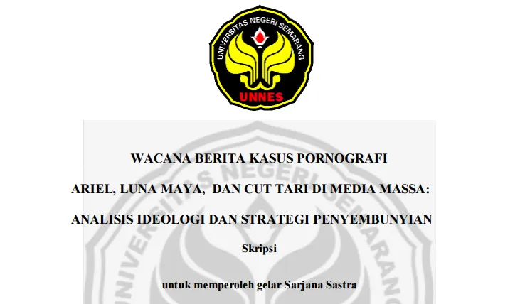 9+ Nama Selebritas ini Pernah Dicatut dalam Skripsi para Mahasiswa. Judulnya Bikin Kelihatan Intelek! 19