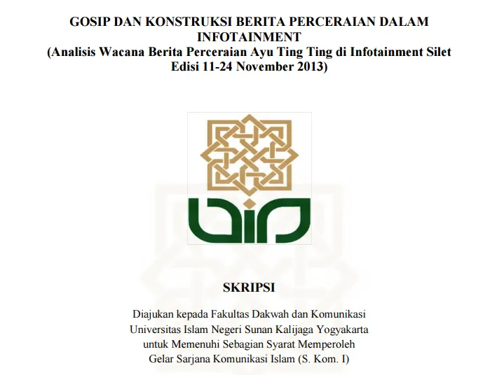 9+ Nama Selebritas ini Pernah Dicatut dalam Skripsi para Mahasiswa. Judulnya Bikin Kelihatan Intelek! 17