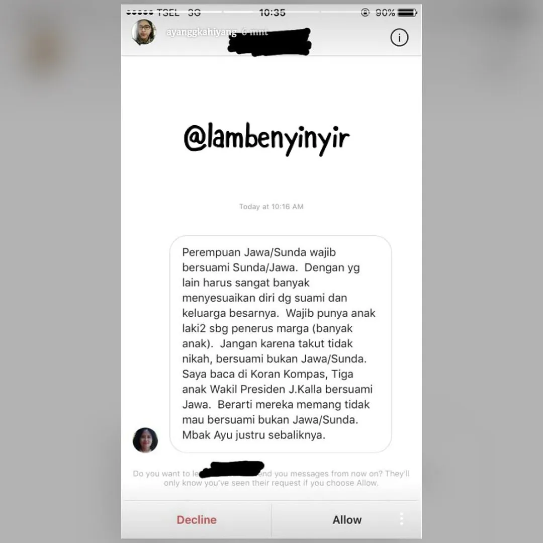 Putri Jokowi Curhat di Instagram Soal Warganet yang Nyinyirin Pernikahannya. Kebangetan Sih Emang! 7