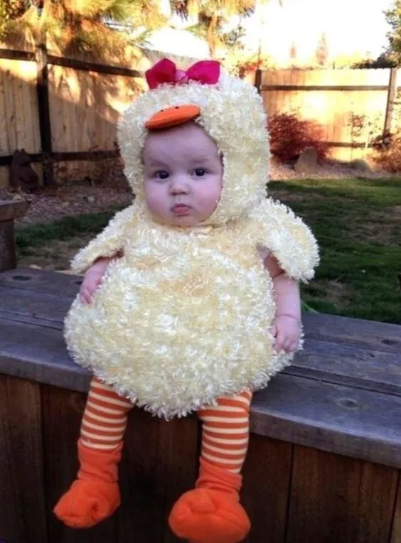 13 Parade Foto Bayi dengan Kostum yang Unik. Mulai 'Dilipat' dalam Sandwich Sampai Baju Monyet. Aih Lucu! 22