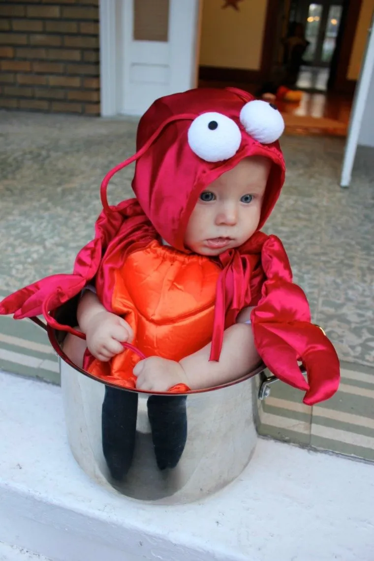 13 Parade Foto Bayi dengan Kostum yang Unik. Mulai 'Dilipat' dalam Sandwich Sampai Baju Monyet. Aih Lucu! 21