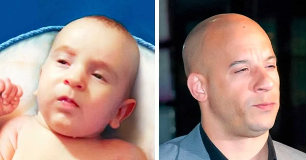 10 Bayi yang Mirip Banget Mukanya Sama Para Artis. Orang Bakalan Mikir Mereka Punya Hubungan Darah 18