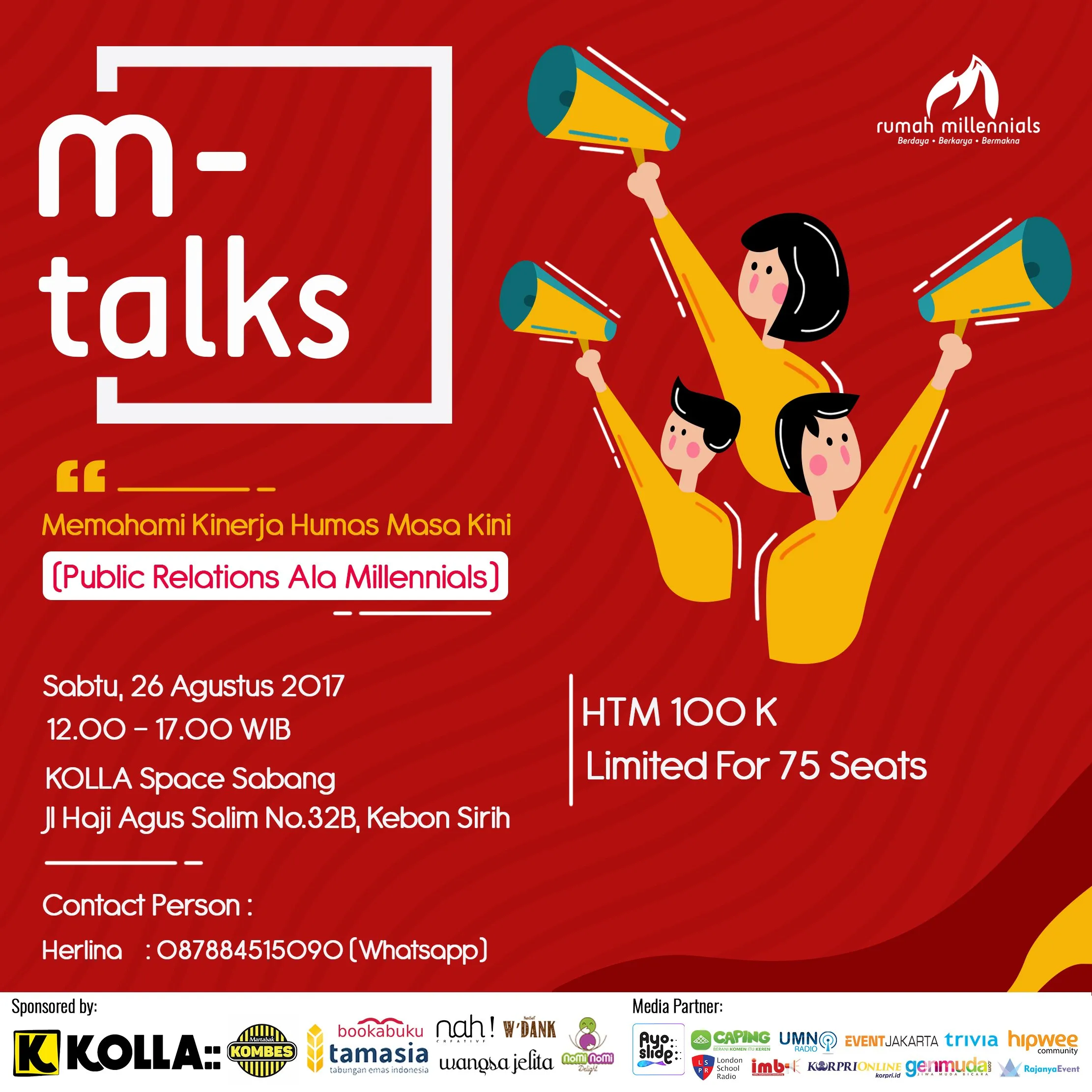 Untukmu yang Ingin Sukses di Dunia Public Relations, Wajib Dateng ke Acara Ini! 1