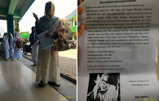 Mengaku Sebagai Nabi ke-26, Hadasari Bahkan Punya Kitabnya Sendiri. Ini Alasan di Balik Perilakunya 8