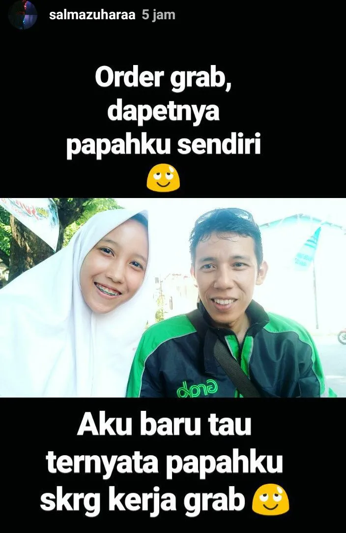 Pesan Ojek Online, Gadis Ini Bertemu Ayahnya Setelah 10 Tahun Berpisah. Rencana Tuhan Emang Juara! 6