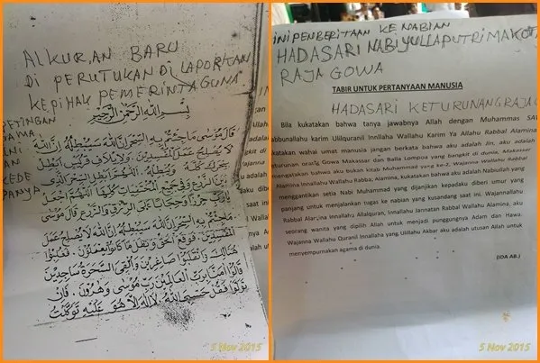 Mengaku Sebagai Nabi ke-26, Hadasari Bahkan Punya Kitabnya Sendiri. Ini Alasan di Balik Perilakunya 6