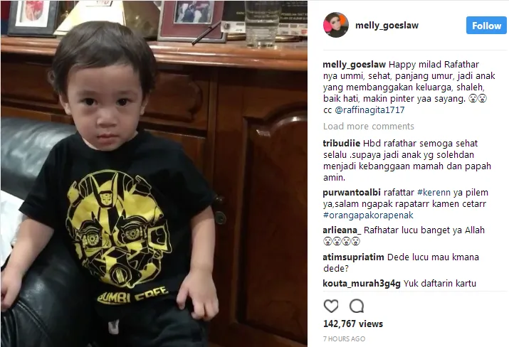 Rafathar Ulang Tahun, Warganet Malah Ribut Ngurusin Komennya Ayu Tingting. Nggak Masuk Akal! 7
