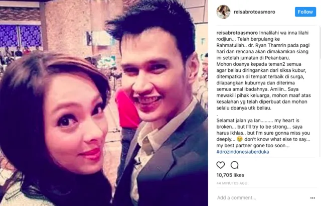 Ryan Thamrin, Pemandu Acara Dr. OZ Meninggal Dunia. Terimakasih atas Semua Ilmu yang Telah Dibagi 4