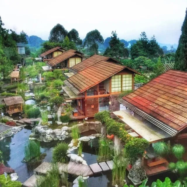 Villa Air Lembang, Penginapan di Bandung yang Bernuansa Jepang. Bikin Betah dan Enggan Pulang! 4