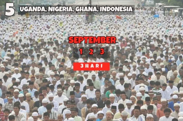 Daftar Libur Idul Adha Sedunia. Kita Cuma Dapat Long Weekend, Tapi Ada yang Liburnya Sampai 16 Hari! 12