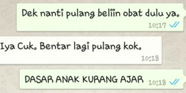 11+ Bukti Ganasnya Autocorrect dan Typo di Ponsel Pintar. Kadang Bikin Berantem karena Salah Paha! 20