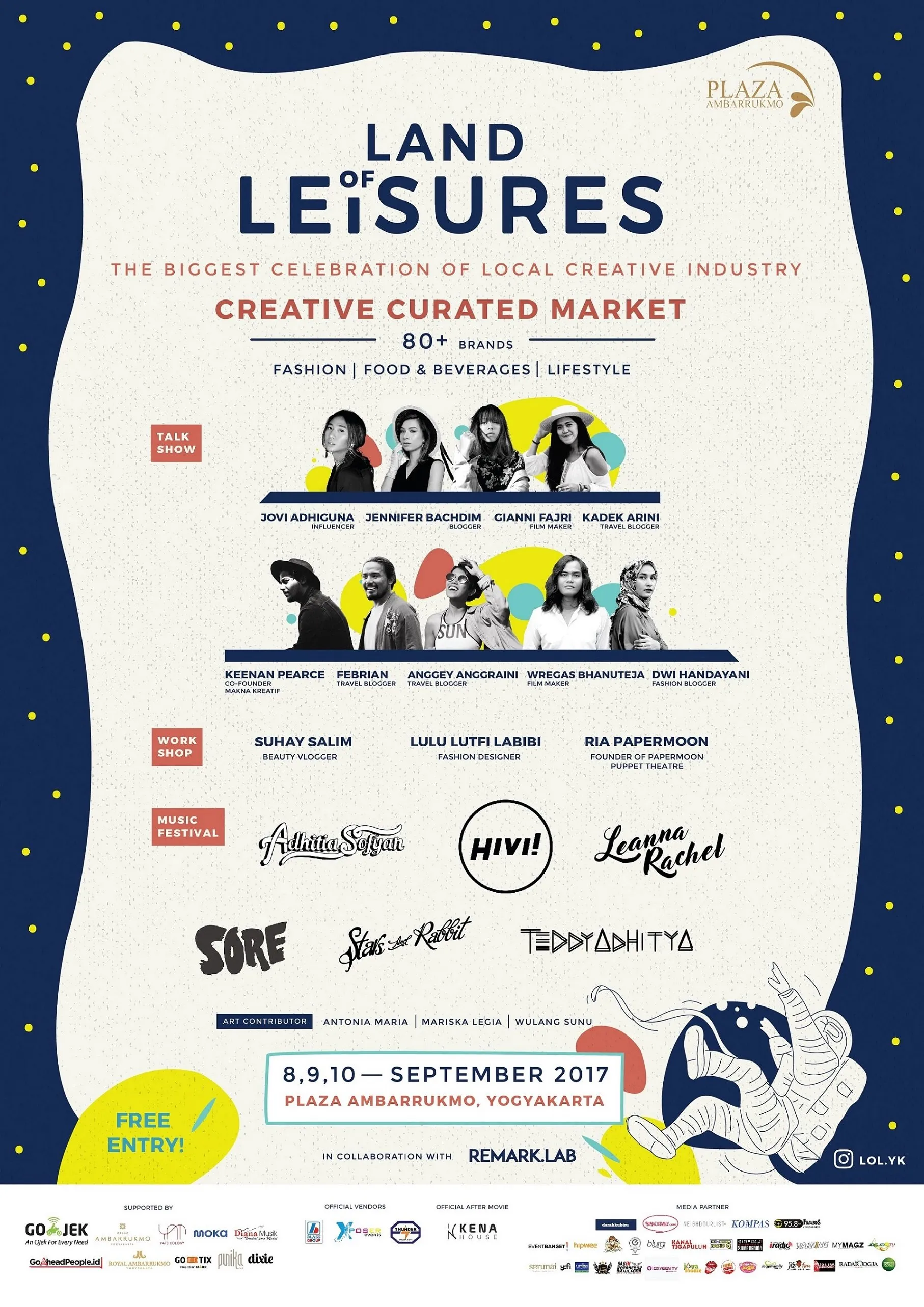 Pengen Ketemu Sama Para Influencer Handal? Datang ke Land of Leisures Yogyakarta, Yuk! 1