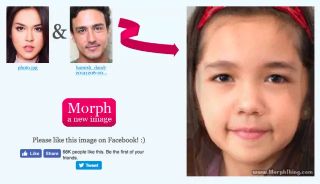 Lucu-lucuan Pakai Aplikasi Buat Lihat Muka Anak Raisa dan Hamish Kelak. Asli Gemesin Hasilnya :) 10