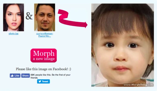 Lucu-lucuan Pakai Aplikasi Buat Lihat Muka Anak Raisa dan Hamish Kelak. Asli Gemesin Hasilnya :) 11