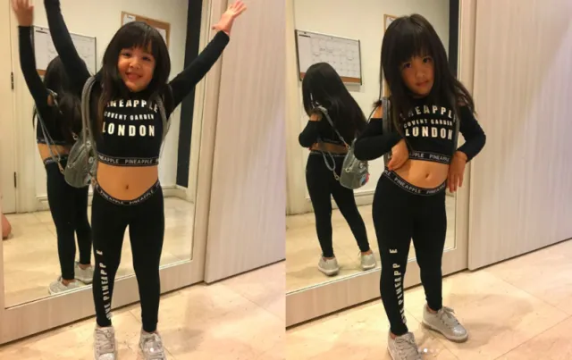 Anak Nia Ramadhani Bergaya dengan Baju Sedikit Terbuka. Warganet Mengingatkan Tentang Bahaya Pedofil 4