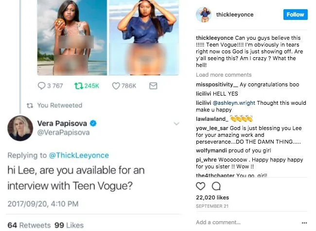 Berkah Dibully, Gadis Ini Malah Dapat Tawaran dari Majalah Teen Vogue! 7