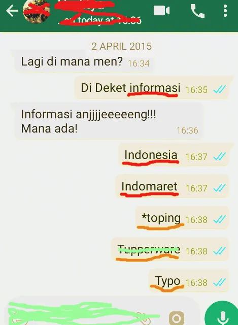 11+ Bukti Ganasnya Autocorrect dan Typo di Ponsel Pintar. Kadang Bikin Berantem karena Salah Paha! 19