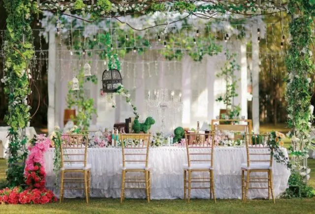 10 Inspirasi Penataan Lokasi Akad Nikah Outdoor, Cocok Buat Kalian Penyuka Suasana Alam 14