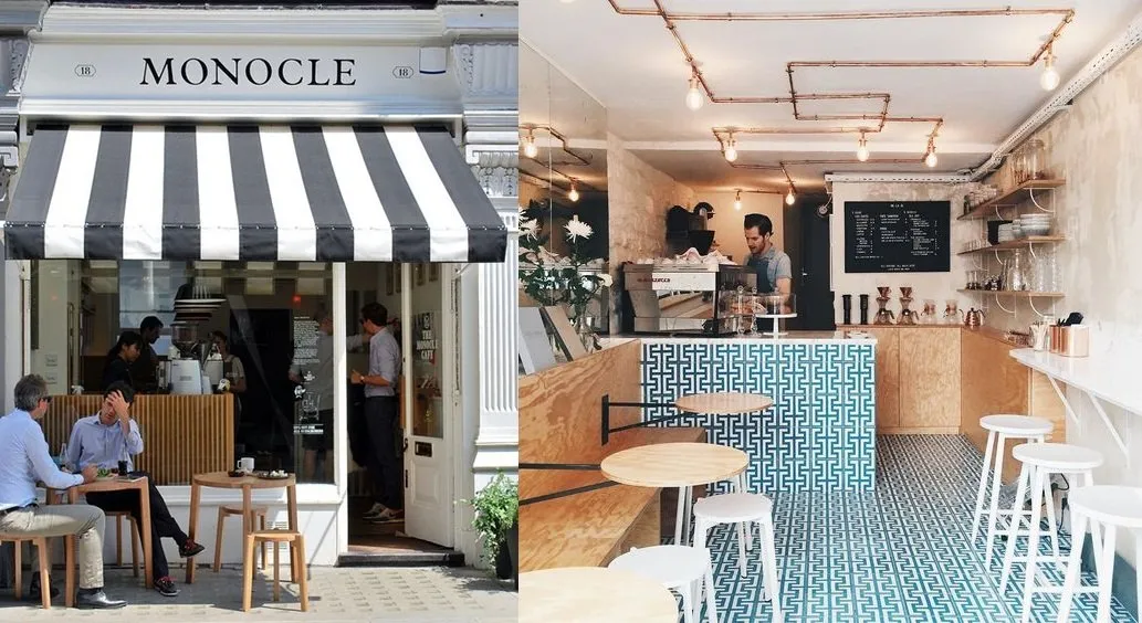 10 Desain Interior Cafe yang Minimalis & Kekinian