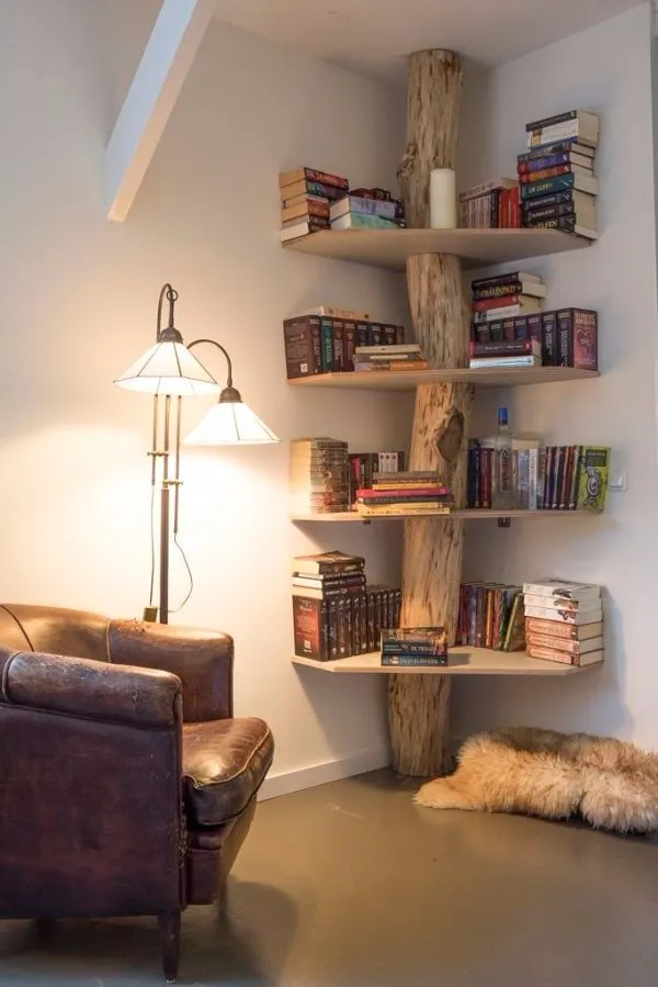 10 Inspirasi Desain Rak yang Cocok Bagi Kamu Para Penggemar Buku. Selain Unik Juga Kekinian 20