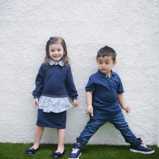 Galeri 12 Potret si Kembar Zac dan Zoe Anak Jonathan Frizzy. Selain Lucu, Mereka Juga Stylish Abis 19