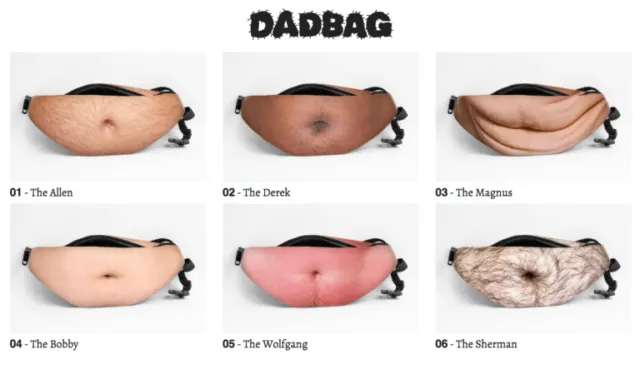 Tas Pinggang Berwarna Ala Perut Om-om yang Identik dengan Lemak Bergelambir. Hmm, Bikin Geleng-geleng Kepala Saja! 5