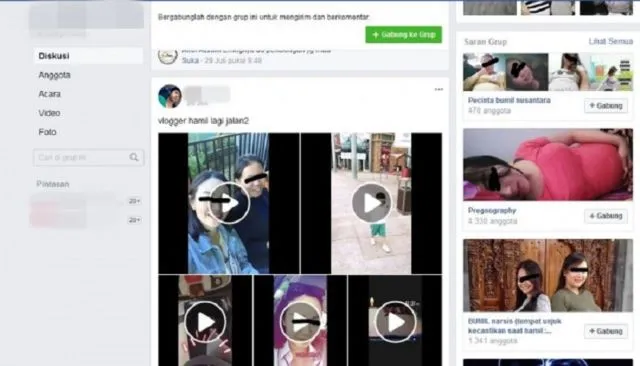 Giliran Ibu Hamil Jadi Target Kejahatan Mesum di Facebook. Kelainan Seksual Ini Makin Meresahkan! 7