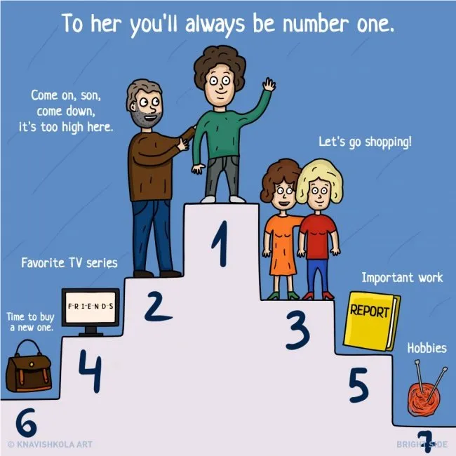 9 Ilustrasi ini Mampu Ingatkan Kamu Betapa Besar Pengorbanan Ibu untuk Anak-Anaknya. Jadi Kangen :( 12