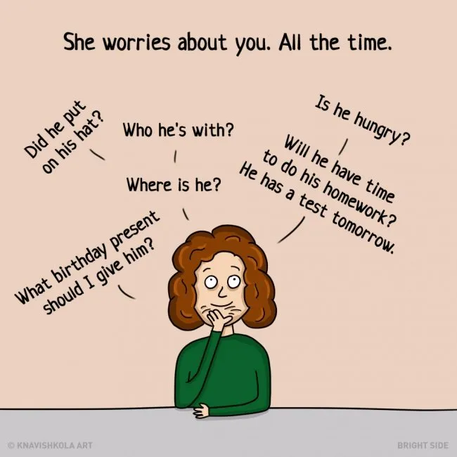 9 Ilustrasi ini Mampu Ingatkan Kamu Betapa Besar Pengorbanan Ibu untuk Anak-Anaknya. Jadi Kangen :( 15