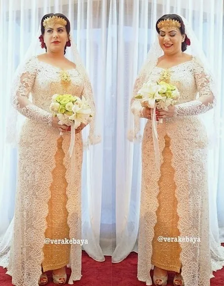 10 Inspirasi Kebaya Plus-Size. Soal Penampilan, Badan Sintal Tak Jadi Soal 13