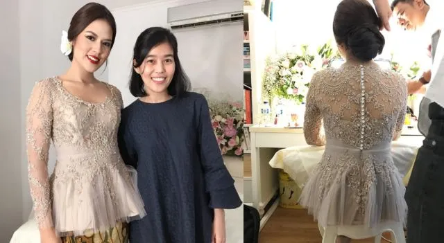 Inilah Taksiran Harga Kebaya dan Gaun yang Dipakai Raisa Menikah. Kalau Ditotal, Jumlahnya Fantastis! 11