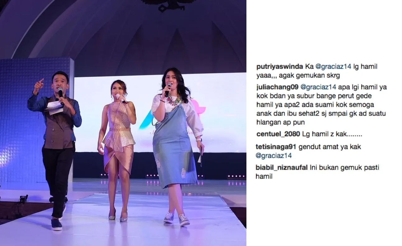 Gendut-Kurus Selalu Dikritik, Gracia Indri Nggak Peduli Omongan Warganet 7