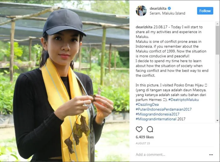 Kenalan Sama Dea Rizkita, Finalis Miss Grand International 2017 dari Indonesia 16