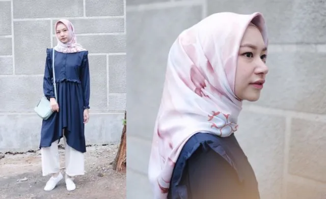 13 Ragam Tampilan Hijab Voal yang Lembut dan Anti Gerah. Simpel Tapi Cantik! 20