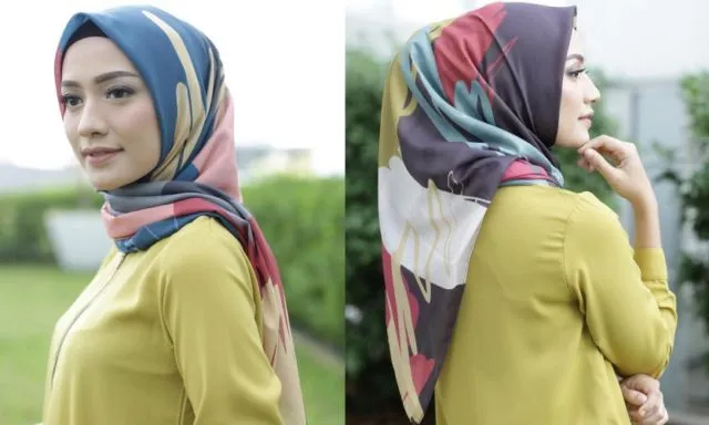 13 Ragam Tampilan Hijab Voal yang Lembut dan Anti Gerah. Simpel Tapi Cantik! 16
